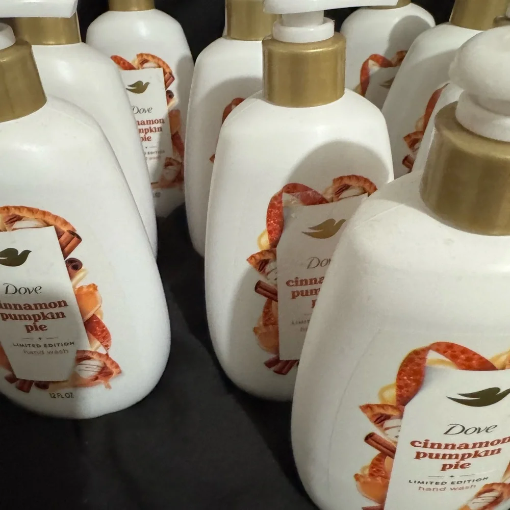 10 Dove Limited Edition Hand Wash Cinnamon Pumpkin Pie 12 Fl Oz